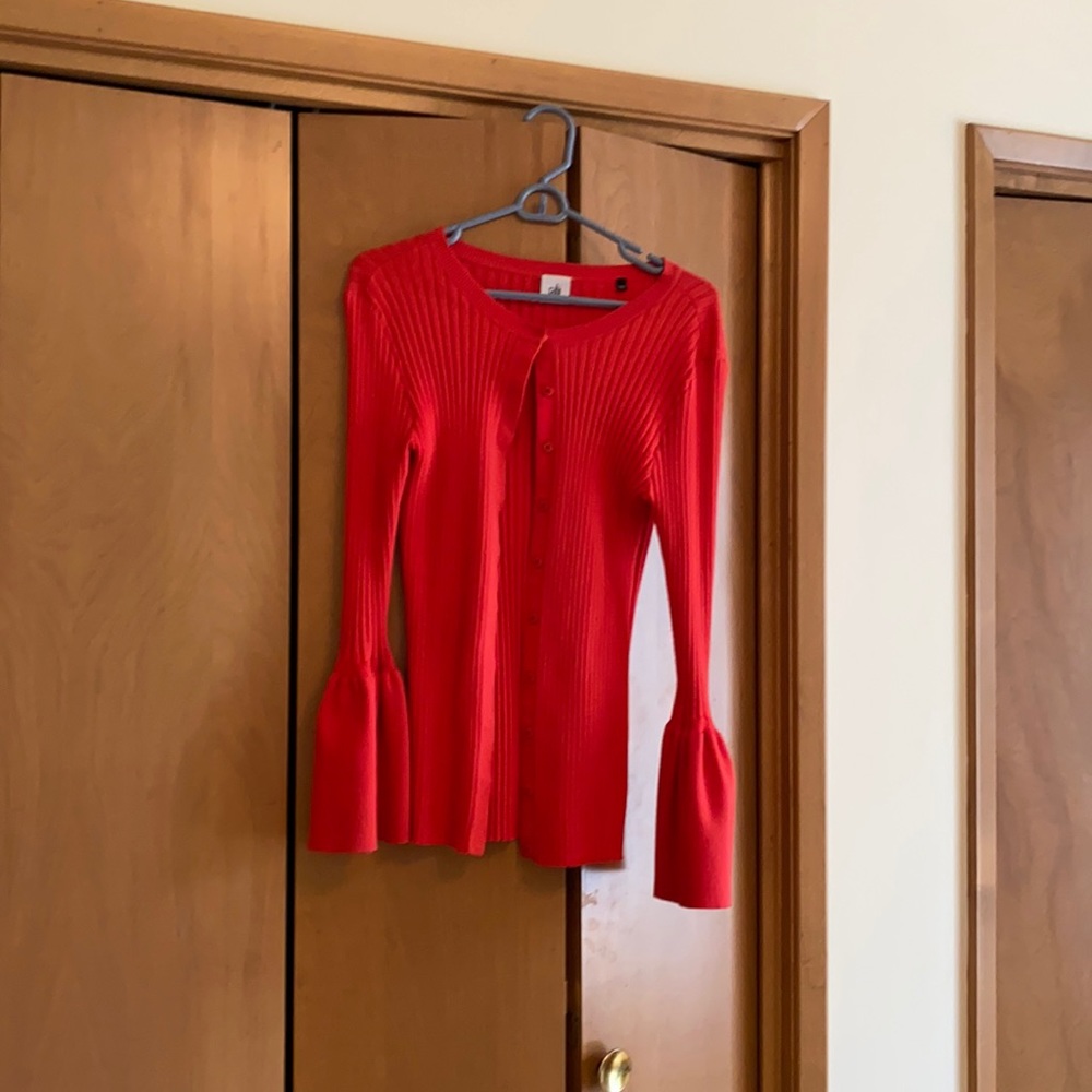 Tulip Sleeve Sweater